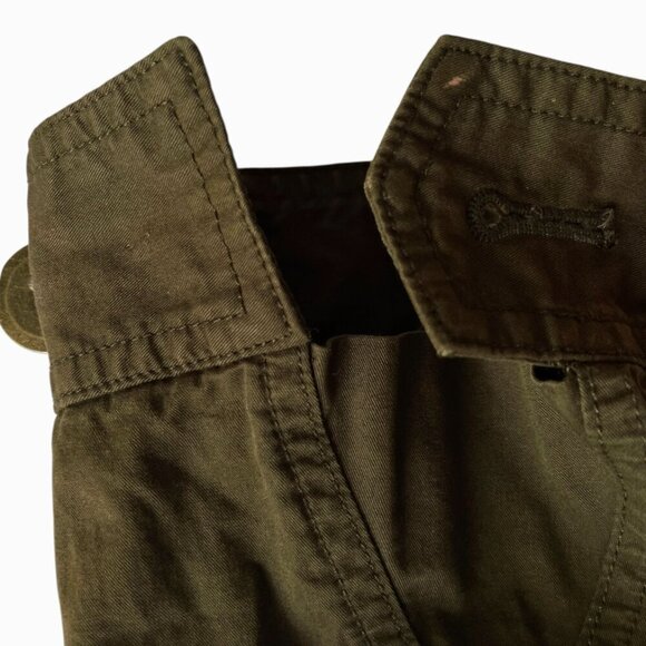 Zadig & Voltaire Kayak Bis Jacket Military Green XS Skull Guitar Patch - Picture 11 of 11